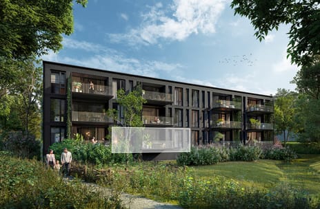 Park Trianon Type 5 - Tussenappartement (Bouwnr. A02)