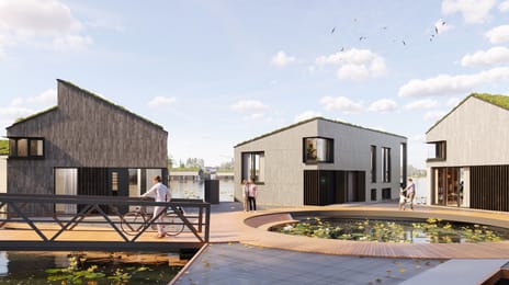 Drijvende woning | type B (Bouwnr. 4)