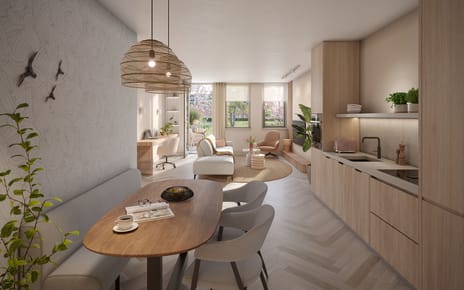 Appartement met balkon (2 kamers) (Bouwnr. 34)