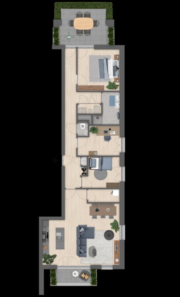 Appartement Breevaart Noord (Bouwnr. 13)