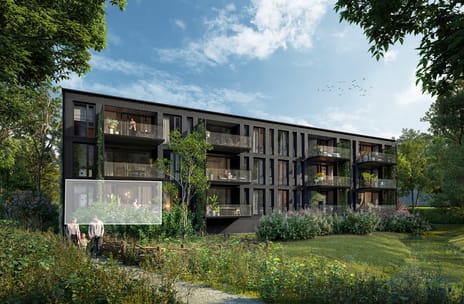 Park Trianon Type 3 - Hoekappartement (Bouwnr. A01)