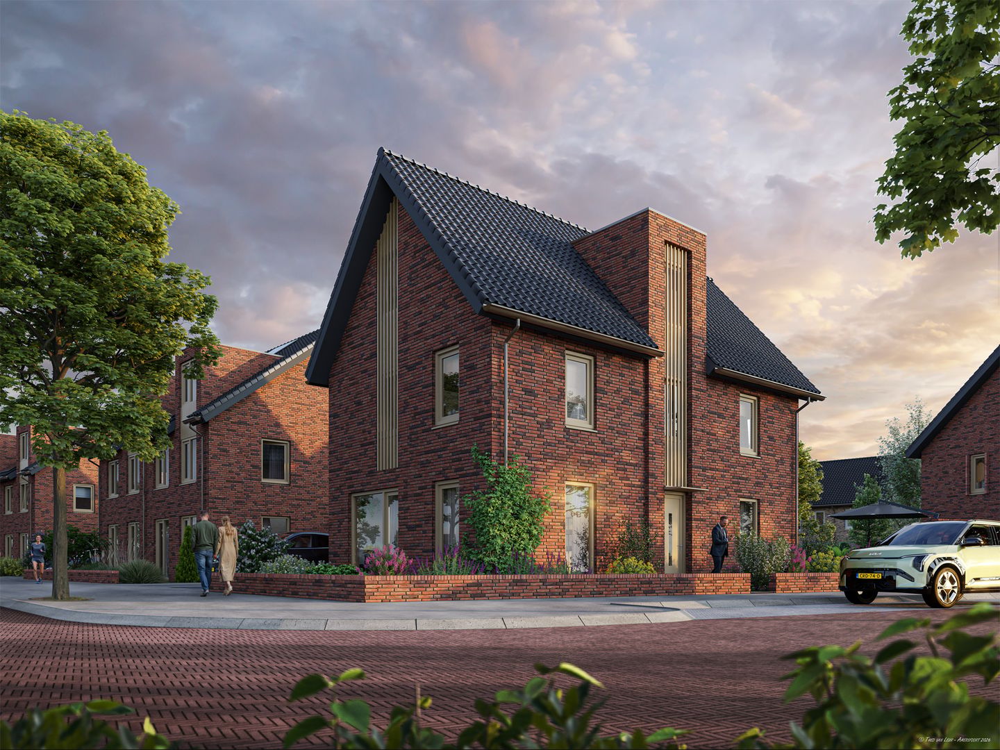 Twee-onder-een-kap woning Margriet (Bouwnr. 51)