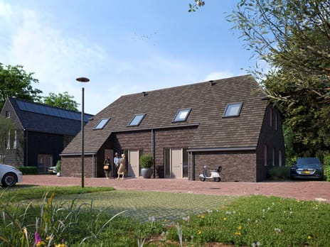 Twee-onder-één-kapwoning "de Keuterij" type (Bouwnr. 88)