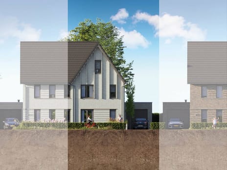 2 onder 1 kapwoning (Bouwnr. 80)
