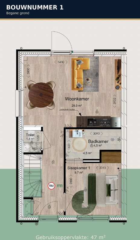Hoekwoning (Bouwnr. Bouwnr 1)