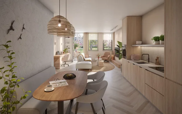 Tuinappartement (2 kamers) (Bouwnr. 25)