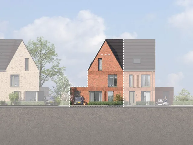 2 onder 1 kapwoning (Bouwnr. 90)