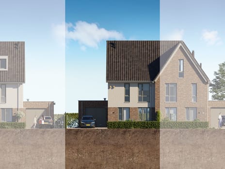 2 onder 1 kapwoning (Bouwnr. #029)