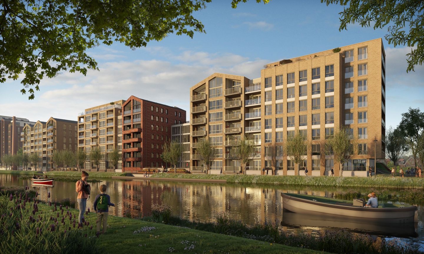 Driekamerappartement aan het water (Bouwnr. 1.01.17)