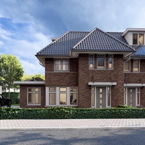 Prof. Reinwardtlaan woning links (Bouwnr. 1)