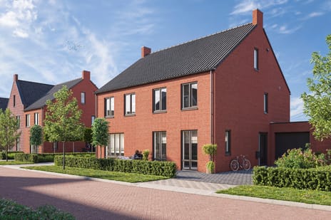 Twee-onder-één-kap met langskap (Bouwnr. A2)