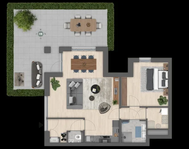 Appartement Breevaart Noord (Bouwnr. 9)