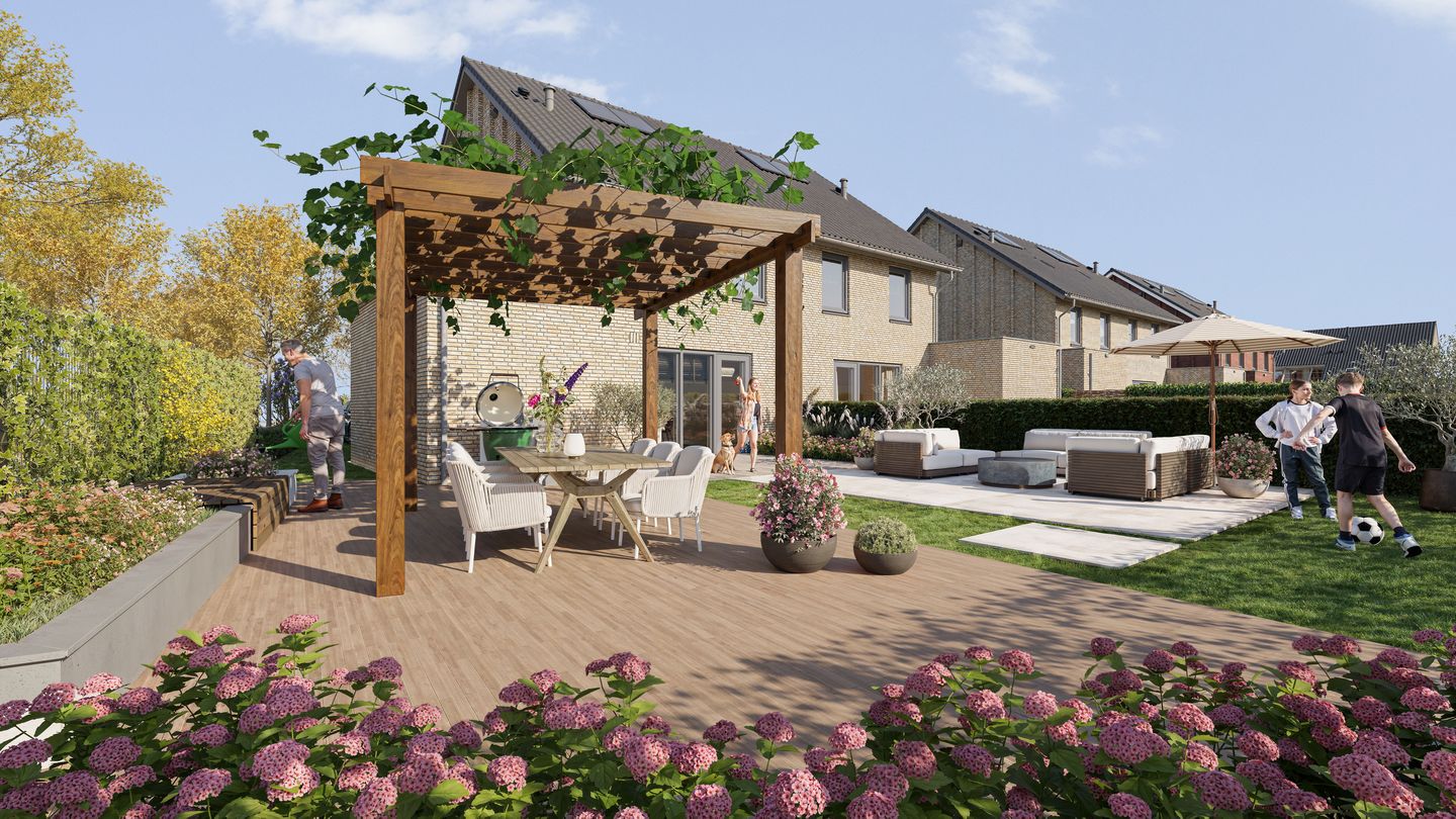 2 onder 1 kap woning type E 60 (Bouwnr. 37)