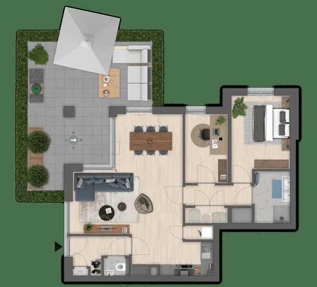 Appartement Breevaart Zuid (Bouwnr. 1)