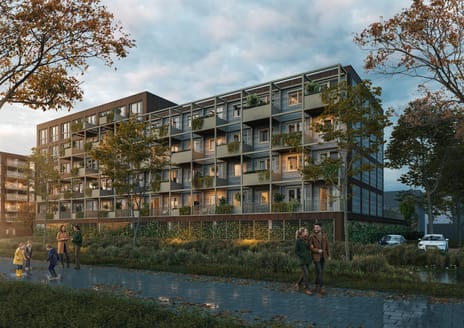 Type B & C | Hoekappartement (Bouwnr. 1)