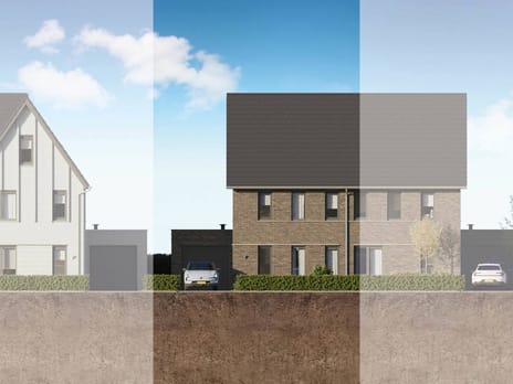 2 onder 1 kapwoning (Bouwnr. 71)