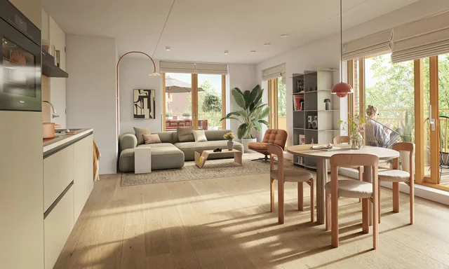 2-kamerappartement (type M) (Bouwnr. 166)