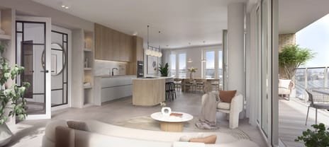 Luxe vierkamer-hoekappartement (Bouwnr. 3.05.54)