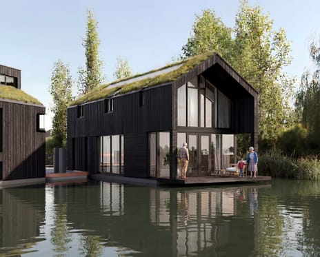 Drijvende woning | type C (Bouwnr. 3)