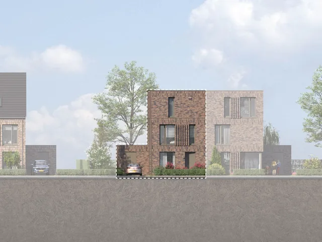2 onder 1 kapwoning (Bouwnr. 84)