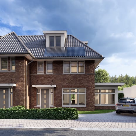 Prof. Reinwardtlaan woning rechts (Bouwnr. 2)