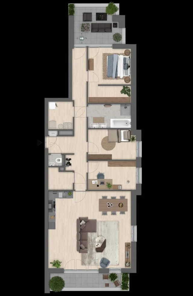 Appartement Breevaart Zuid (Bouwnr. 5)