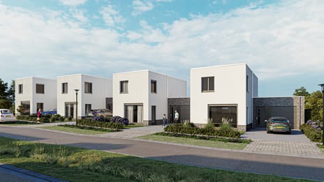 4 vrijstaand geschakelde woningen (Bouwnr. 30)