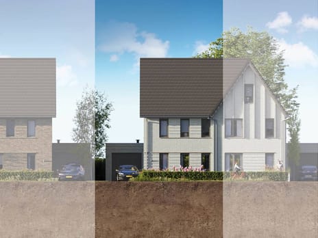 2 onder 1 kapwoning (Bouwnr. 81)