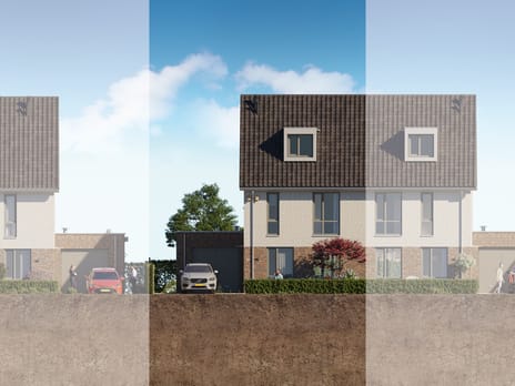2 onder 1 kapwoning (Bouwnr. #027)