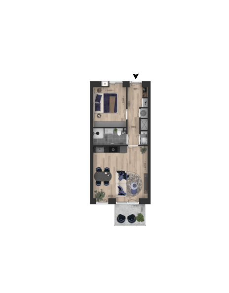 Spot24 | Plaza | Appartement type 43 (Bouwnr. 23)