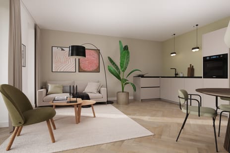 B06 | 3-kamer appartement | Hofstraat (Bouwnr. 6)