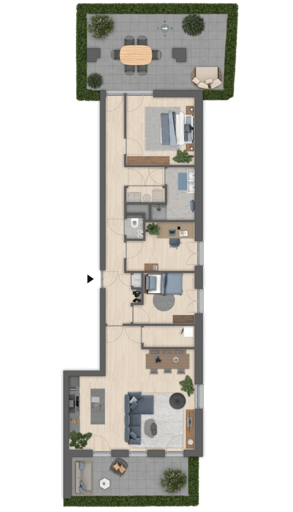 Appartement Breevaart Noord (Bouwnr. 10)