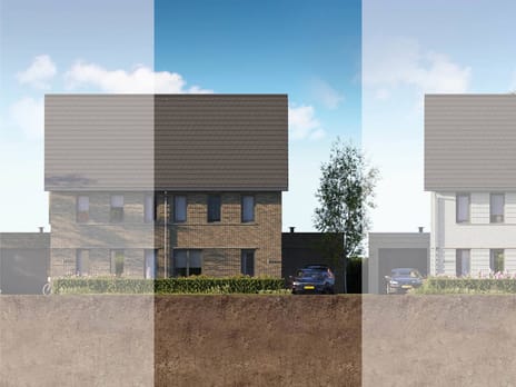 2 onder 1 kapwoning (Bouwnr. 82)