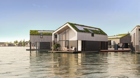 Drijvende woning | type D (Bouwnr. 7)