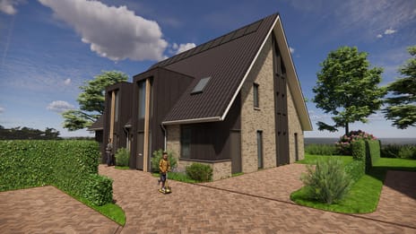 2-onder-1-kapwoning (Bouwnr. 9)